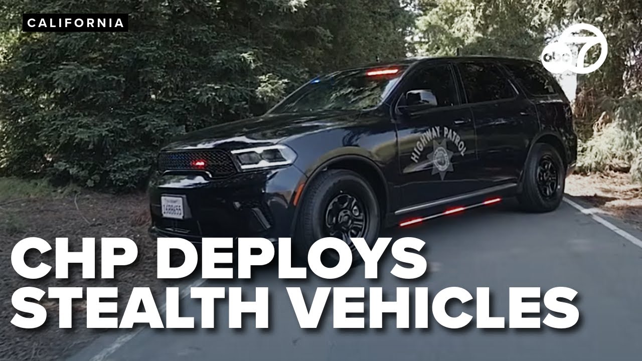 California Highway Patrol deploys stealth vehicles