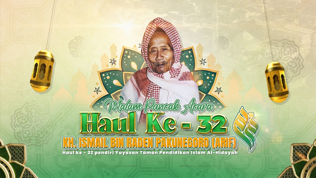 🔴 LIVE | MALAM RESEPSI HAUL KE - 32 KH.ISMAIL BIN RADEN PAKUNEGORO