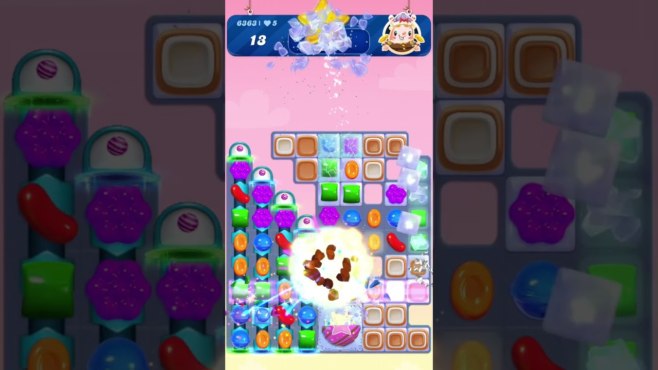 Candy Crush Saga Level 6363 | No Boosters
