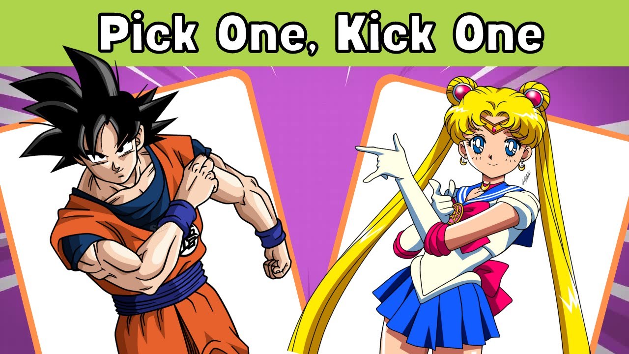 Pick One, Kick One ( Anime Edition: INSANE DIFFICULTY) 70 Characters