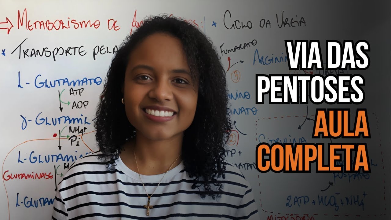 VIA DAS PENTOSES-FOSFATO - METABOLISMO DE CARBOIDRATOS | AULA COMPLETA