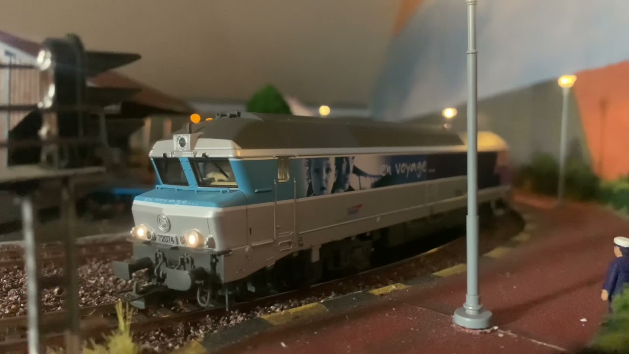 Essai de la Nouvelle CC 72000 Jouef (72074 en Voyage)