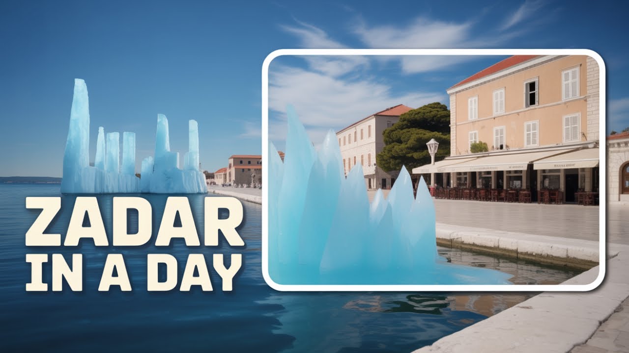 Top 5 things to do in Zadar Croatia in 1 day | walking tour from Cruise Port to Old Town