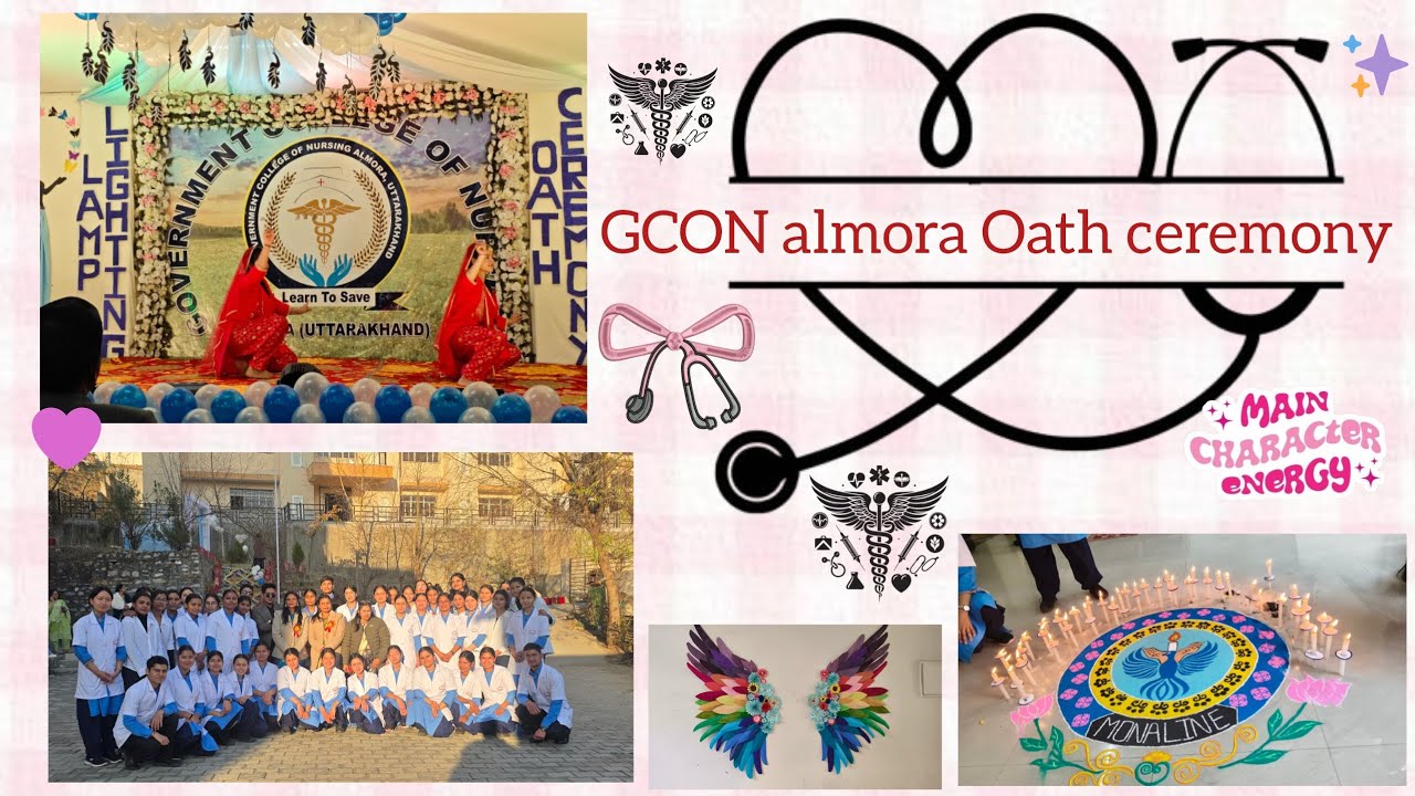 GCON almora Oath ceremony 2025 - 26🩺👩🏻‍⚕️⚕️