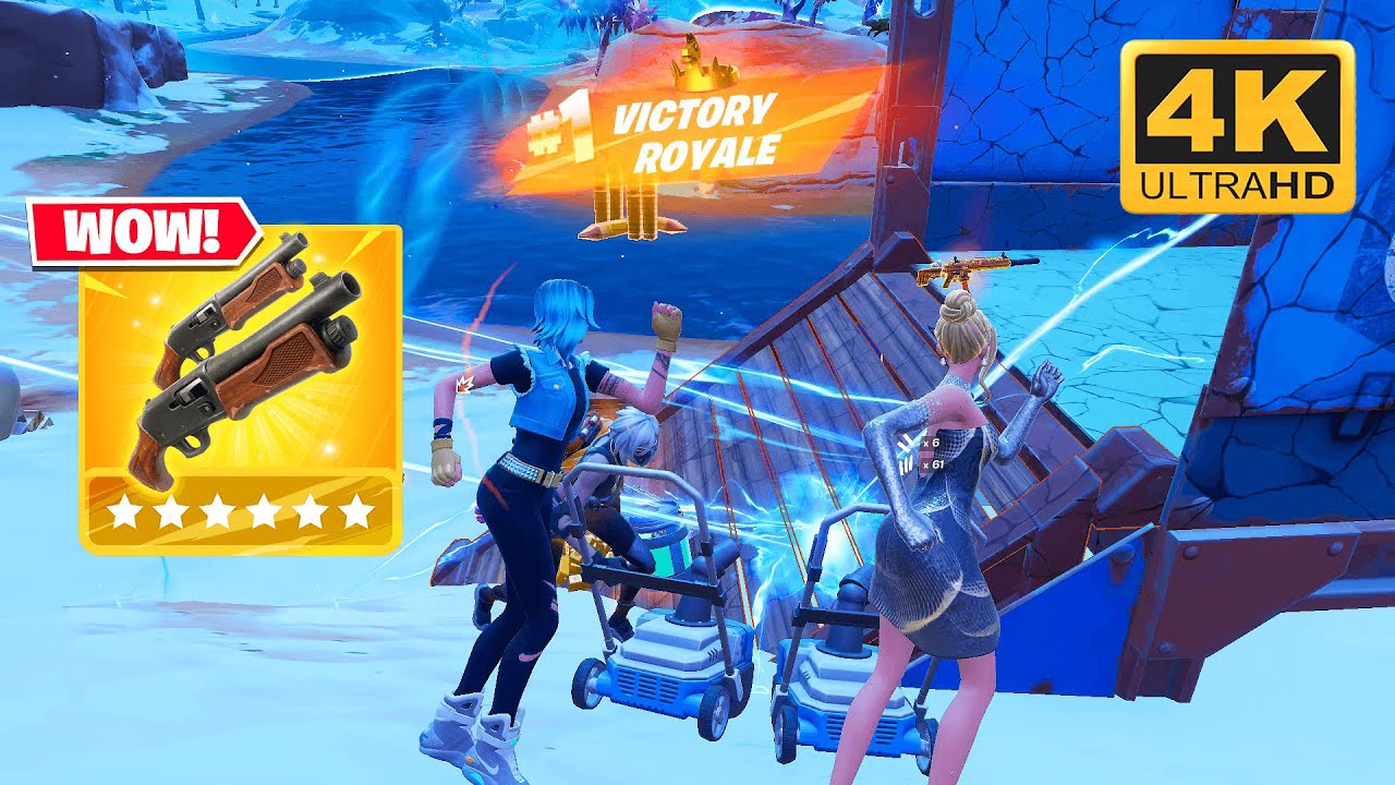 High Eliminations Zero Build Squad Gameplay (Fortnite Chapter 7)