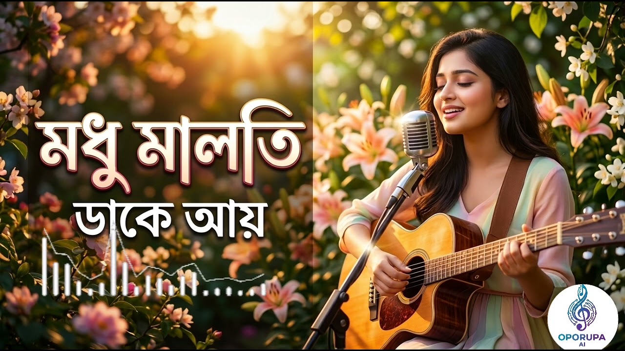মধু মালতি ডাকে আয় | Madhu Malati Dake Aay | AI Cover | Sandhya Mukherjee | Oporupa AI