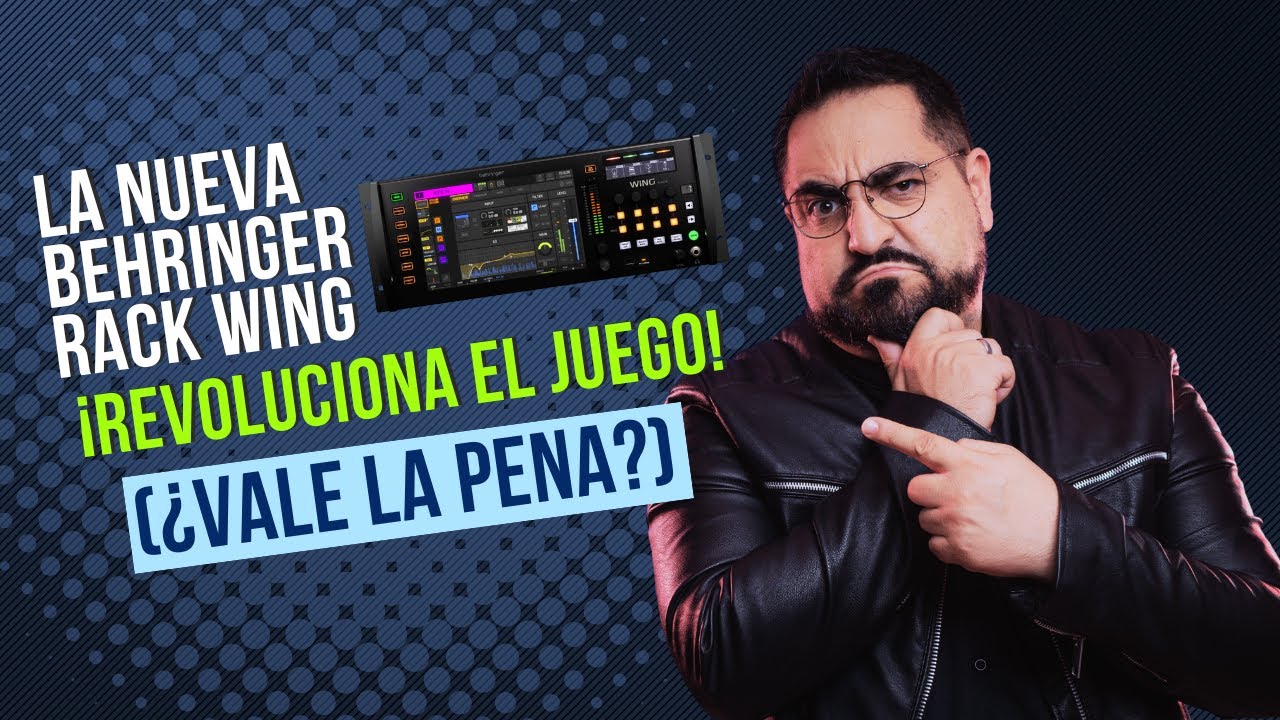 ¿La Consola Rack PERFECTA? ¡Conoce la Behringer Rack Wing! 🔥