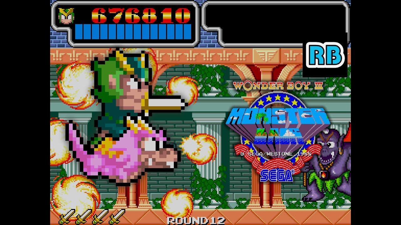 1988 [60fps] Wonder Boy III Monster Lair 784060pts ALL