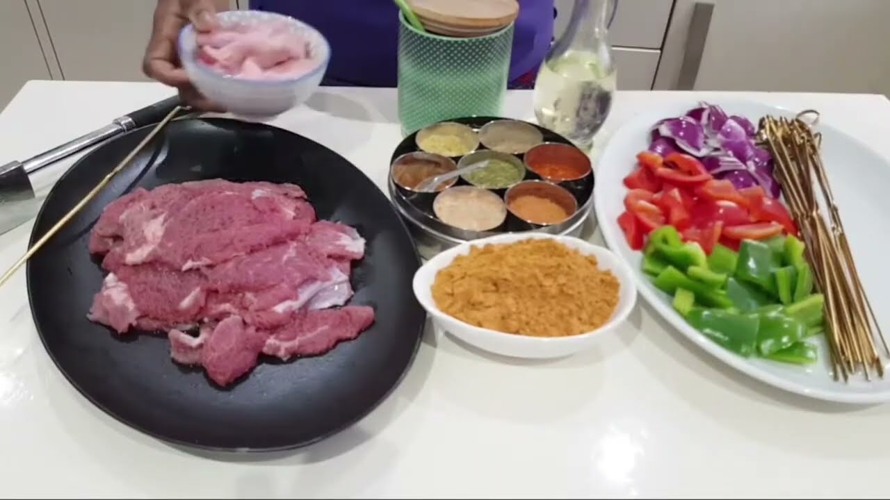 How to make a tender kebab recipe- Ghana style