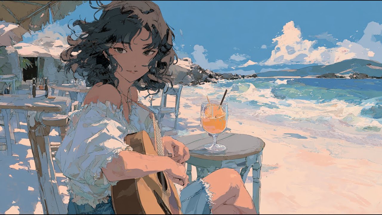 Laid-Back Beach Jams | 1.5H Chill House & Bossa-Inspired Mix for Relaxing & Studying