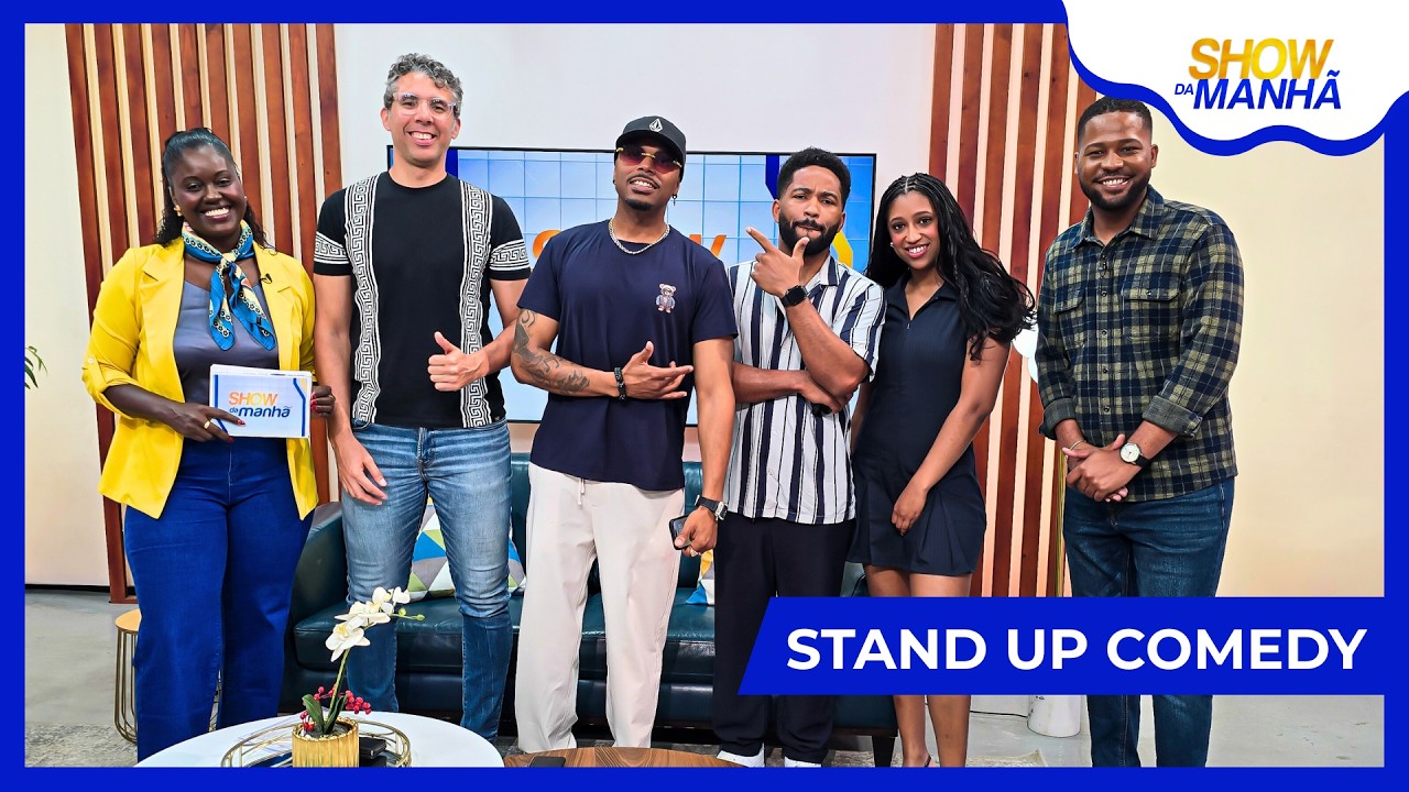 Conversa com Enrique Alhinho, Benji, Carlos Andrade e Gilzanira sobre o Festival de Stand-up Comedy