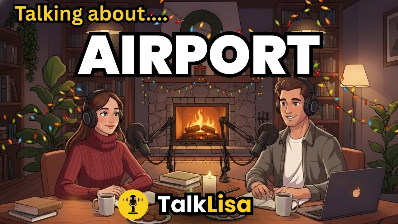 How to Talk at the Airport in English | English Podcast