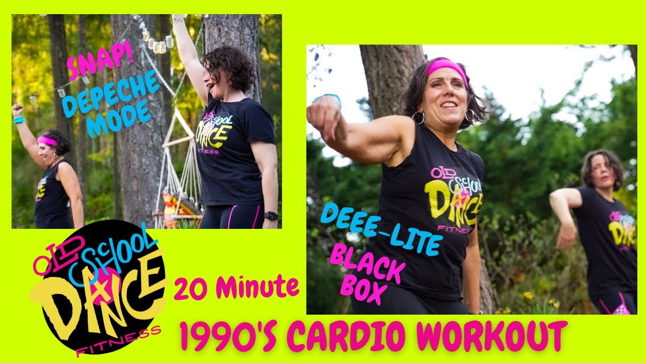 20 Minute Cardio Workout | 1990's Old School Dance Fitness For Everyone-Dance Workout | #osdf