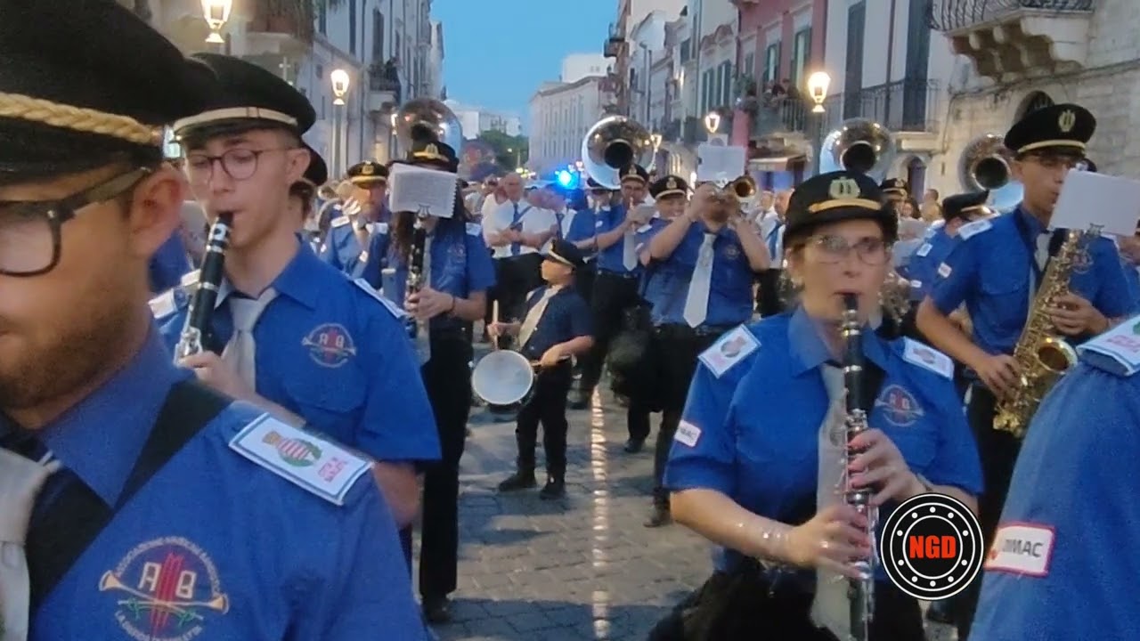 Marcia Jaci Banda di Barletta 14/7/24 Barletta Processione S Maria dello Sterpeto