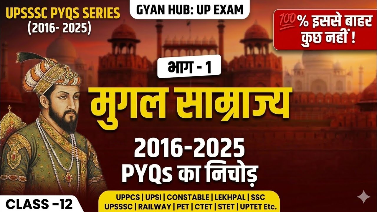 Mugal period UPSSSC PYQ-1