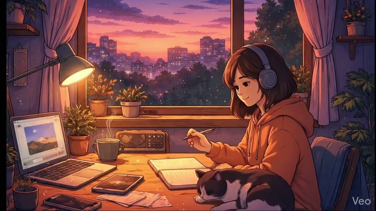 Chill lofi beats for late night focus 🌙Perfect for study, work, or just relaxing.