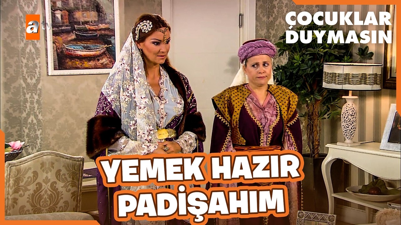 Meltem Sultan’ın Zor Anları! Padişah Haluk’un Emirleri| Çocuklar Duymasın | Kolaj 101.Bölüm