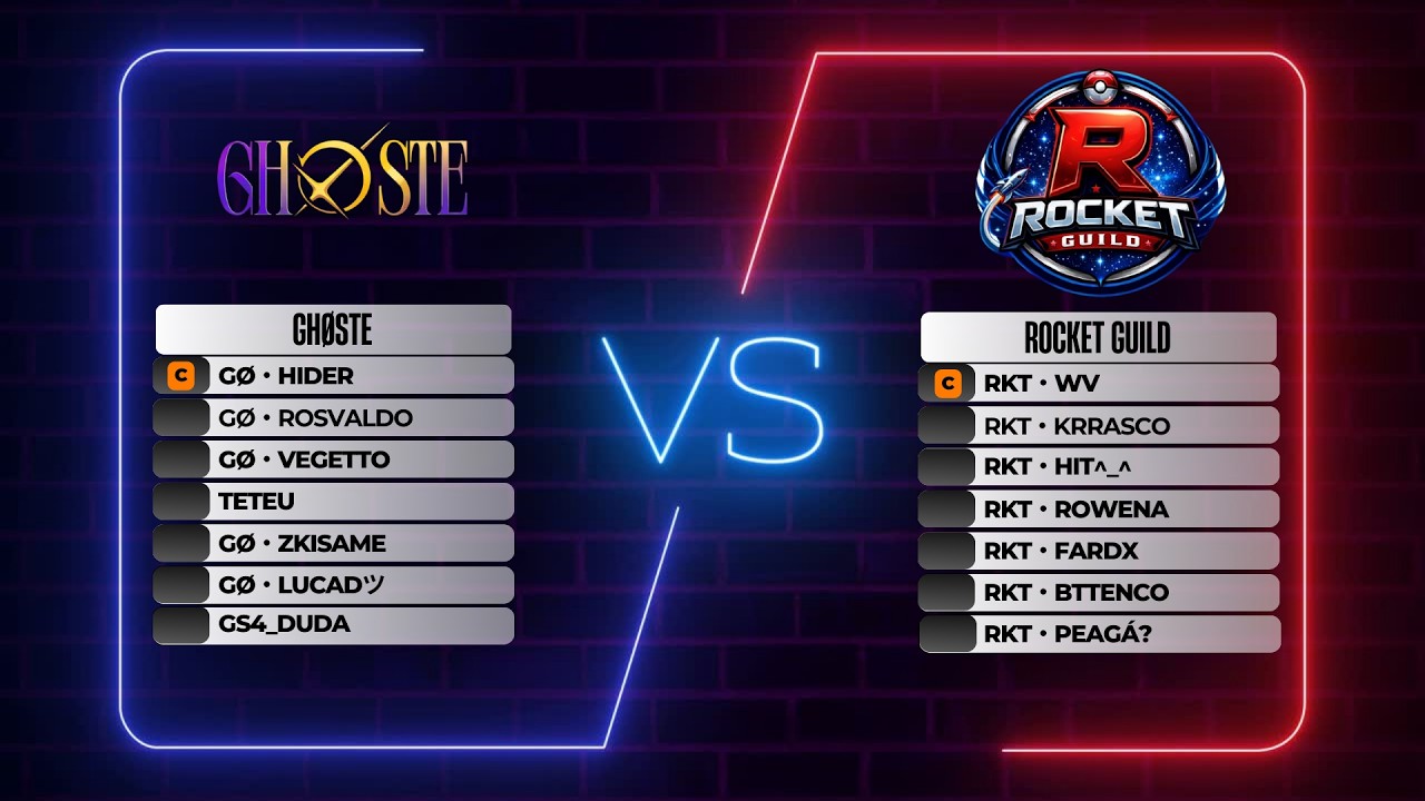 Ghoste vs Rocket Guild - Rodada 2 - LIGA BR 2026