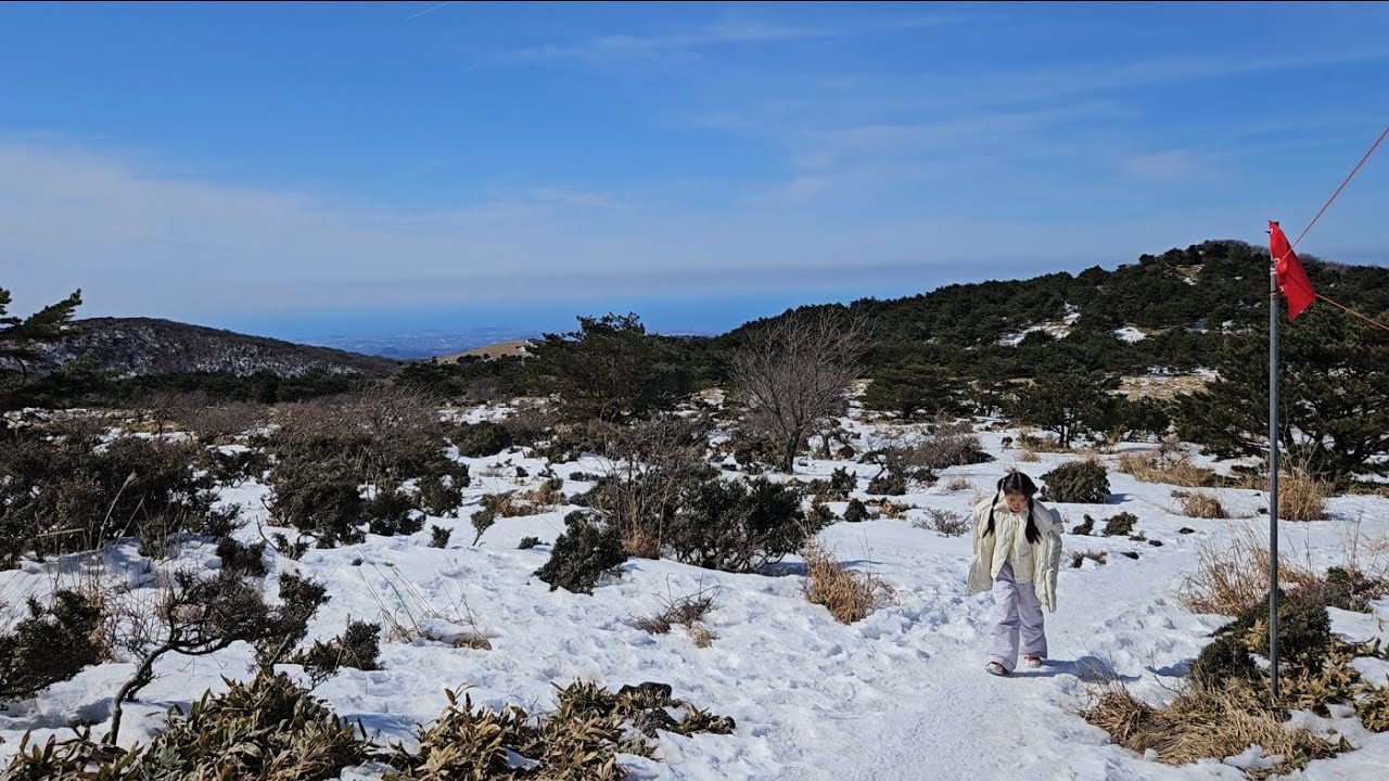 제주 한라산 ㅣ 아빠! 왜 또 나를 여기에 데리고 온거야!