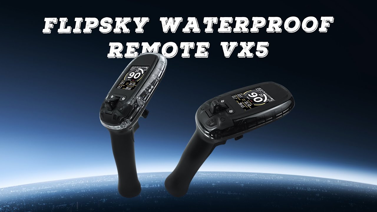 Flipsky Waterproof Remote Control VX5 Function Introduction