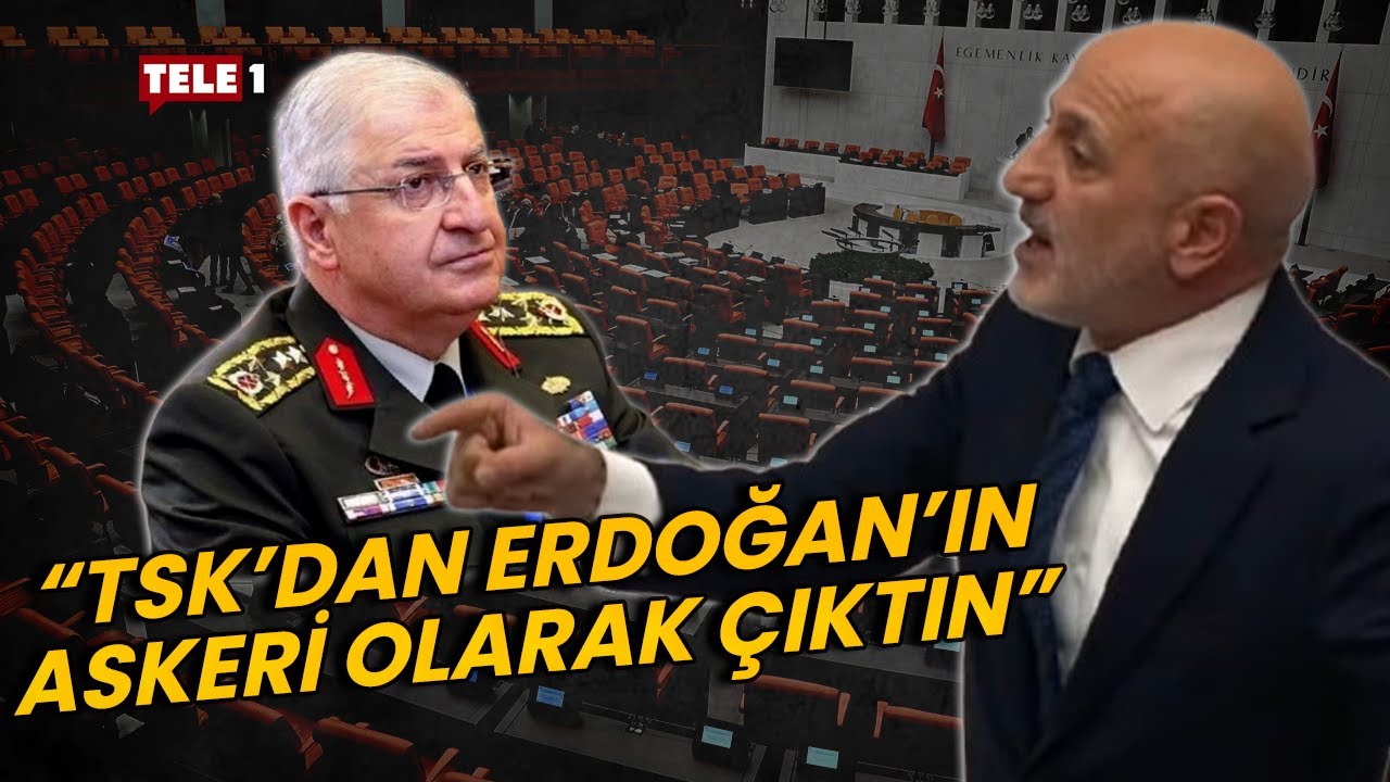 Meclis'te Yaşar Güler'e Büyük Şok! CHP'li Vekil Sesi Kısılana Kadar Bağırdı: Erdoğan'ın Askerisin!