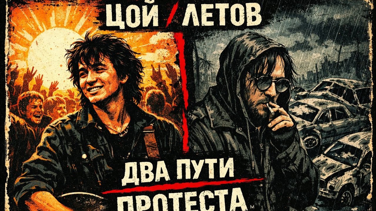 ЦОЙ / ЛЕТОВ. ДВА ПУТИ ПРОТЕСТА.