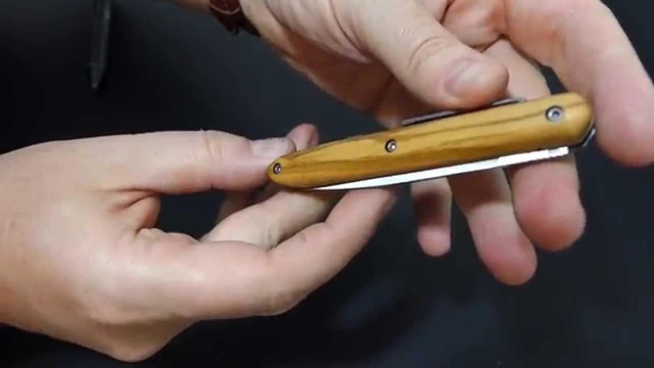 Robert David L'Epicurien Mignon | Sandvik 12C27 / Olive | EDC Gear Werkzeug Multitool