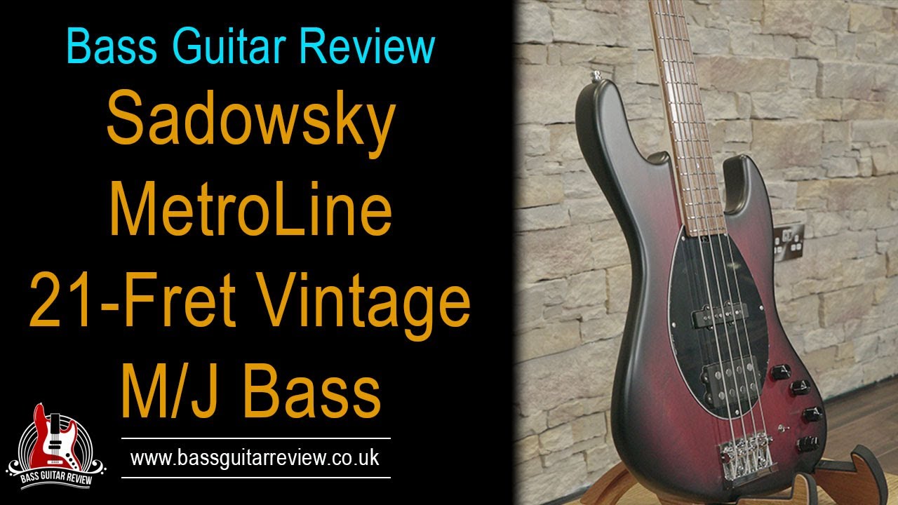 Reviewed - Sadowsky MetroLine 21-Fret Vintage M/J Bass // Full Review & Demo...