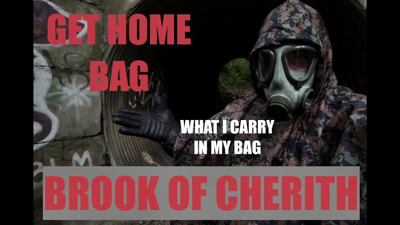 GAS MASK/ FLARE/SMOKE/ TYVEK SUIT/ + MORE/  WHAT I CARRY IN MY GET HOME BAG.