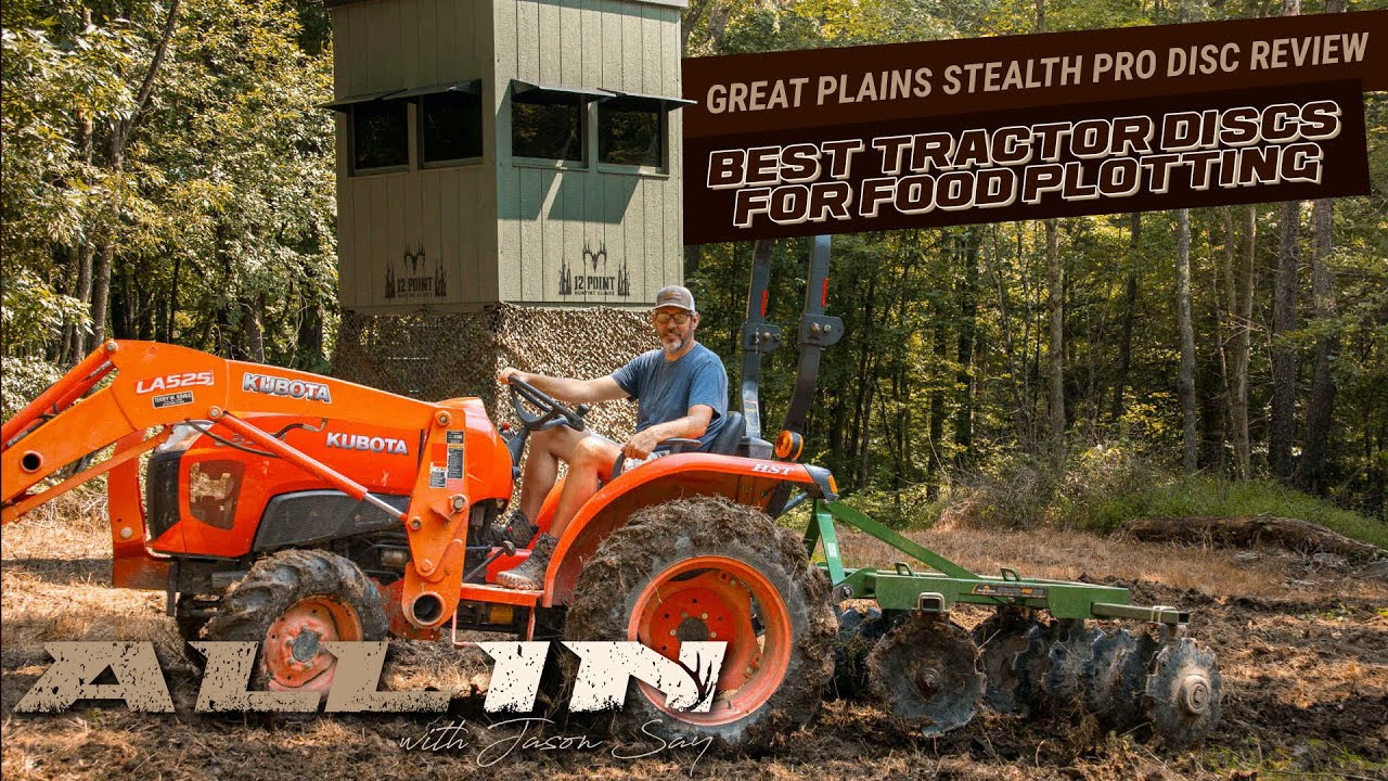 Great Plains Stealth Pro Disc Review | Best Tractor Discs for Food Plotting