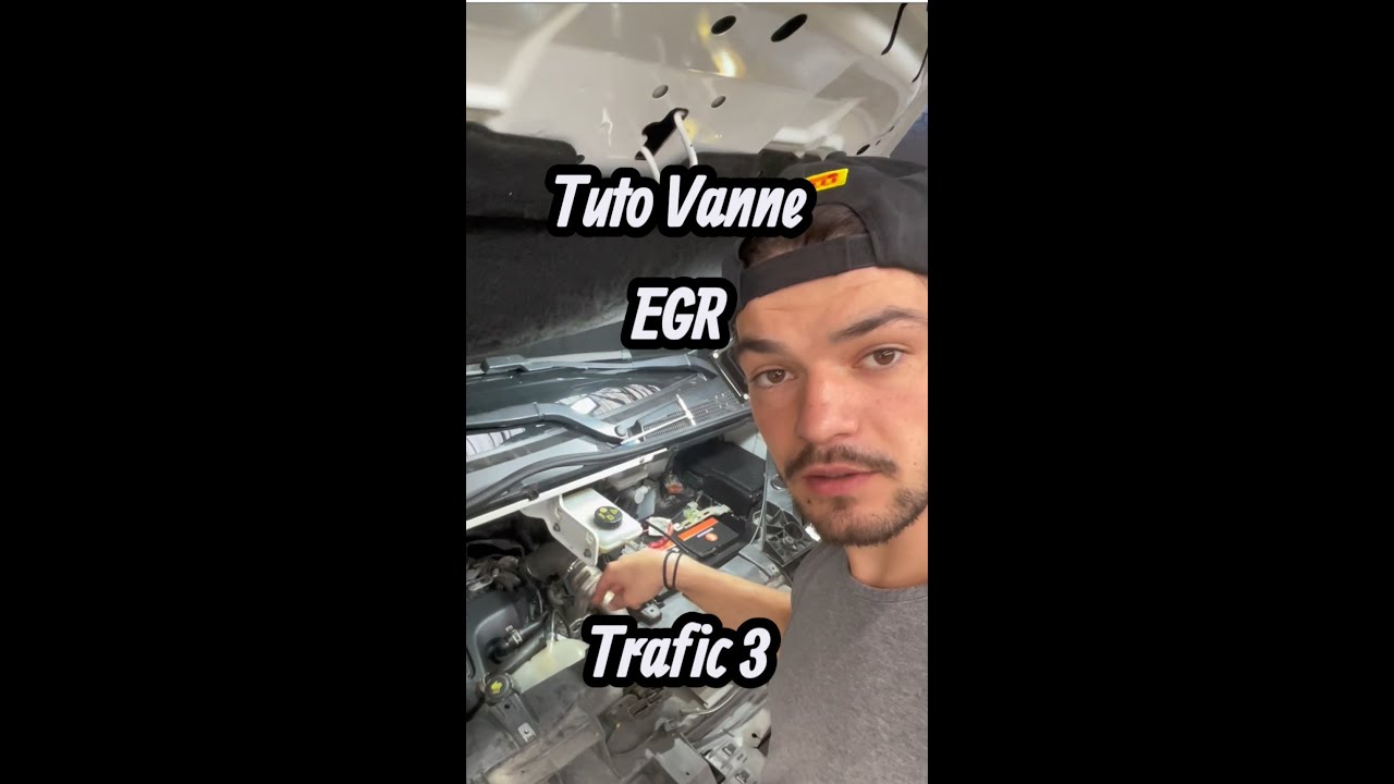 INJECTION TRAFIC 3 1.6L DCI 125CH #renaulttrafic #egr_valve  #renault #voyant #mécanique #injection