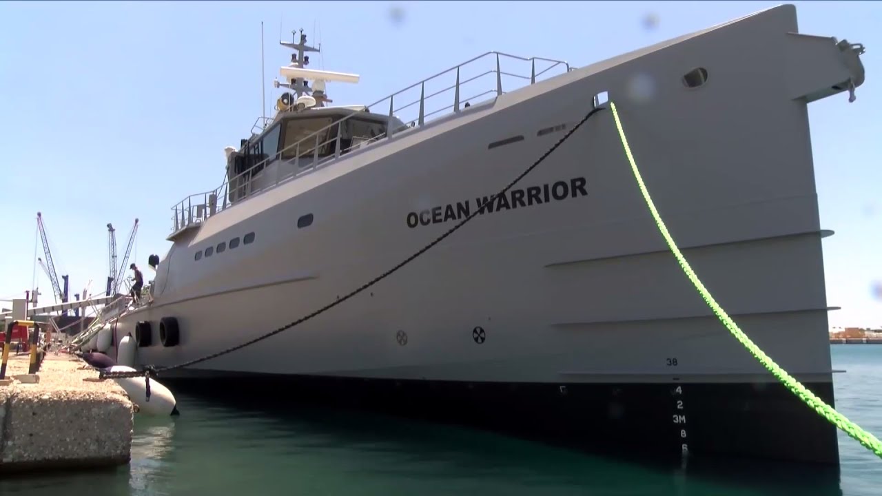 La Mise à l'Eau de l'Ocean Warrior
