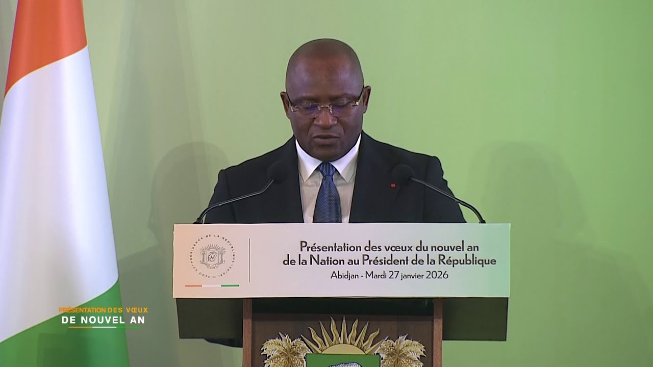 Cérémonie de présentation des vœux de Nouvel an au Président de la République du 27 janvier 2026