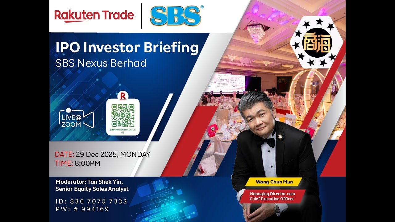 Rakuten Trade Ideas Webinar - SBS Nexus Berhad