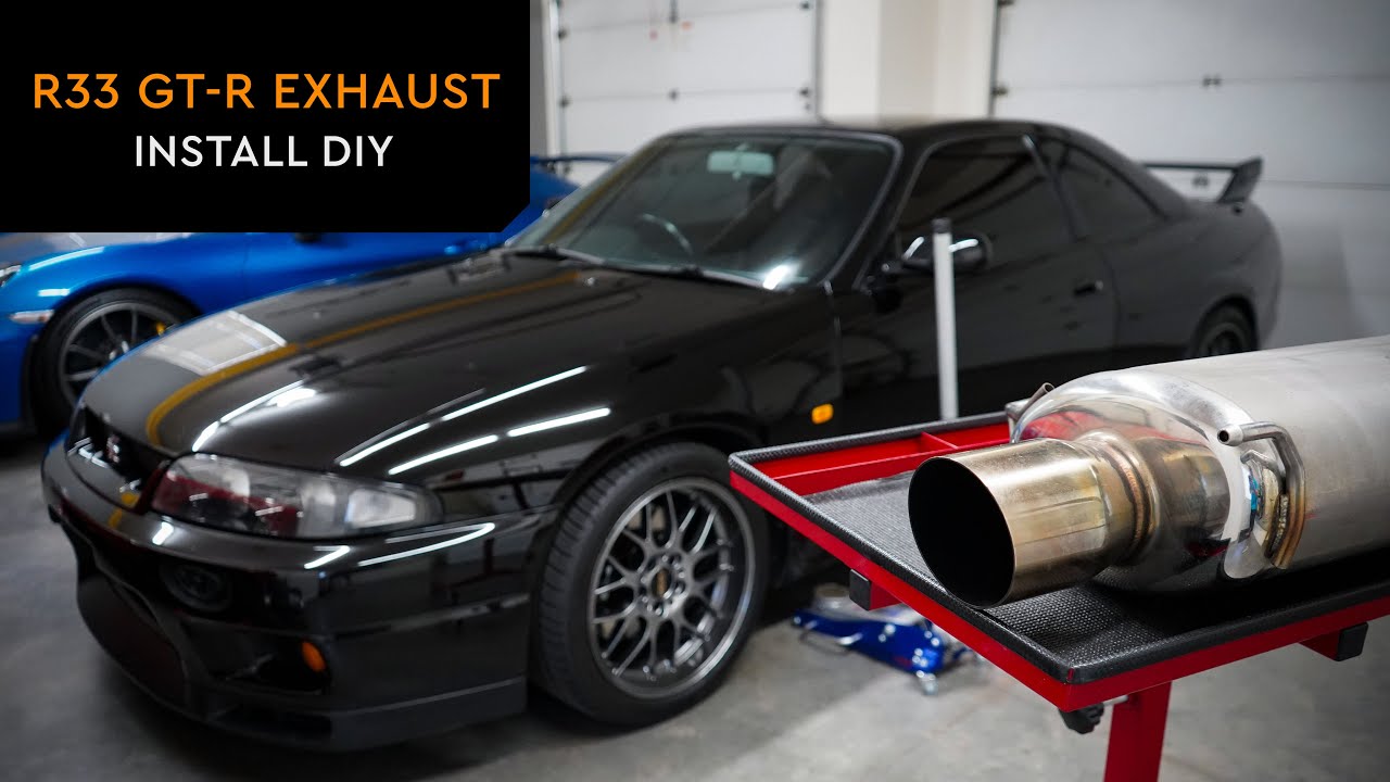How to Install Exhaust on an R33 Nissan GT-R