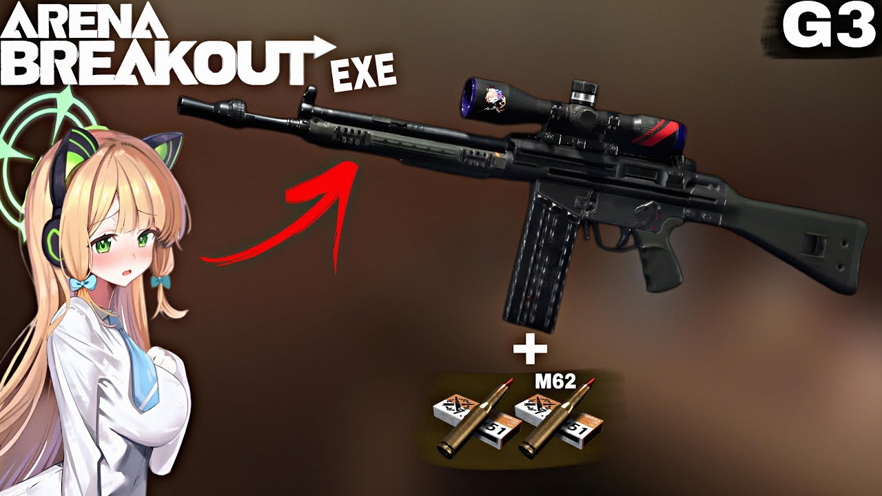 ARENA BREAKOUT EXE | Midori's G3 Rifle is a Mid-Range MONSTER!