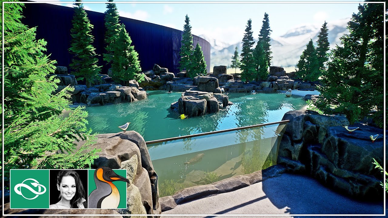 Building a HUGE STUNNING Grey Seal Outdoor Habitat in Planet Zoo