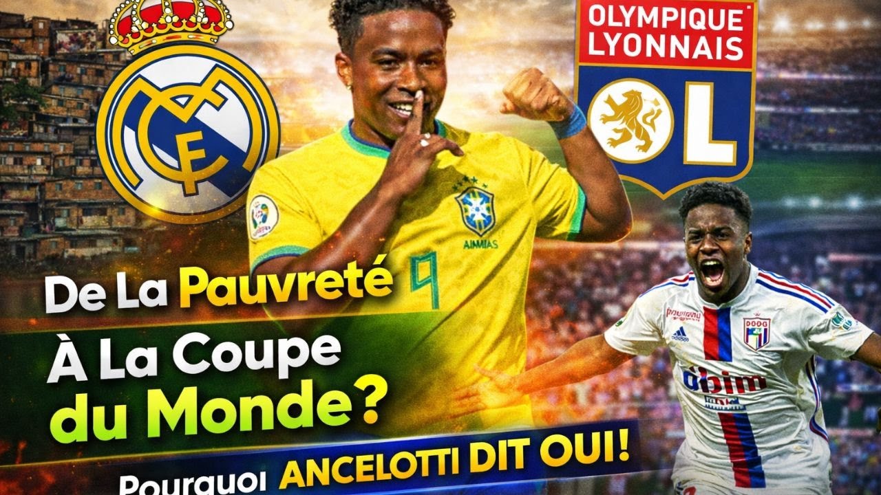 Endrick DÉJÀ INARRÊTABLE à Lyon : Ancelotti l’a choisi pour la Coupe du Monde 2026 !