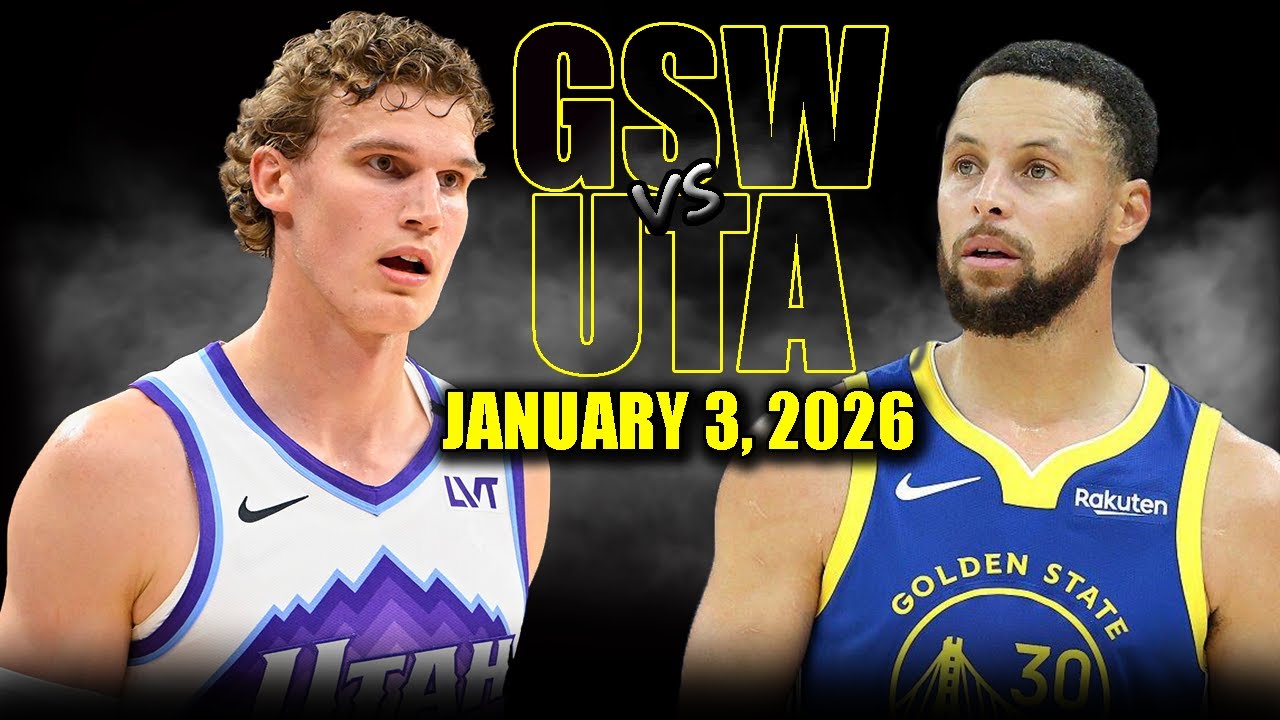 Golden State Warriors vs Utah Jazz Full Game Highlights &ndash; January 3, 2026 | NBA Season