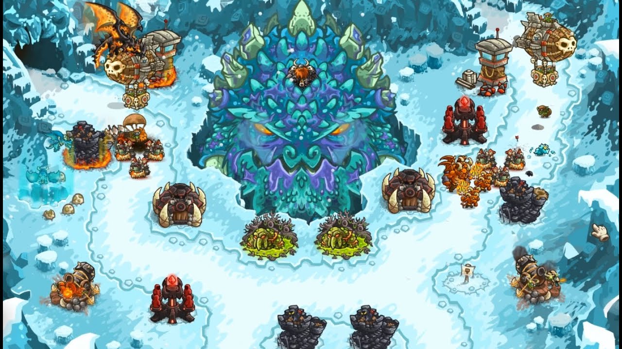 Kingdom Rush ReVengeance - Jokull's Nest Campaign (Impossible)