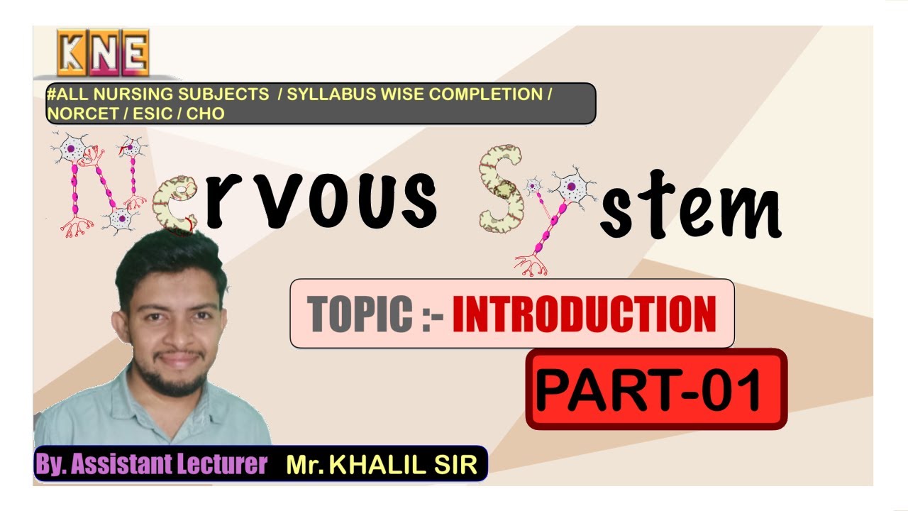 Intro Of Nervous Systems | Part-1 - Full Guide in English Explaination