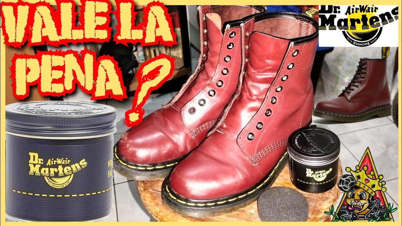 Dr. Marten's WONDER BALSAM ¿ VALE LA PENA ? 😱 Pascal smooth 1460 Cherry