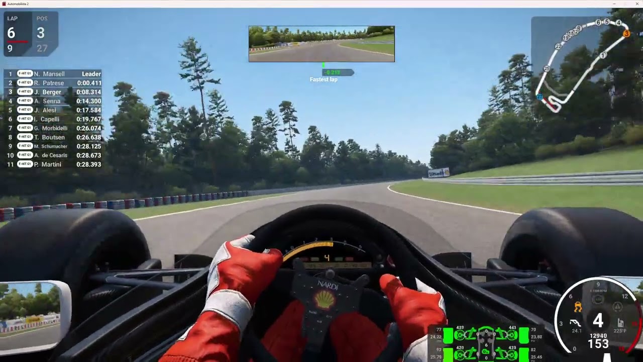 Automobilista 2 1992 Formula One World Championship Round 8. German Grand Prix.