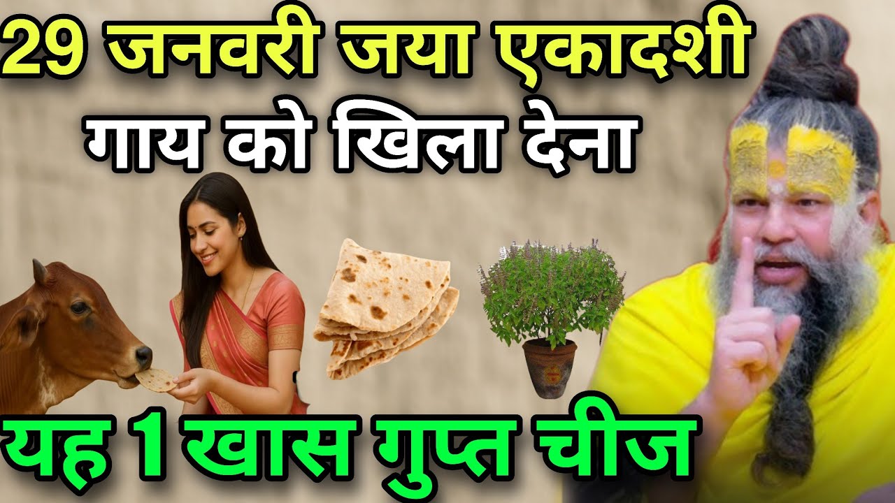 29 जनवरी जया एकादशी के दिन 😱 गे माता को खिला देना एक गुप्त चीज, Jaya Ekadashi 2026