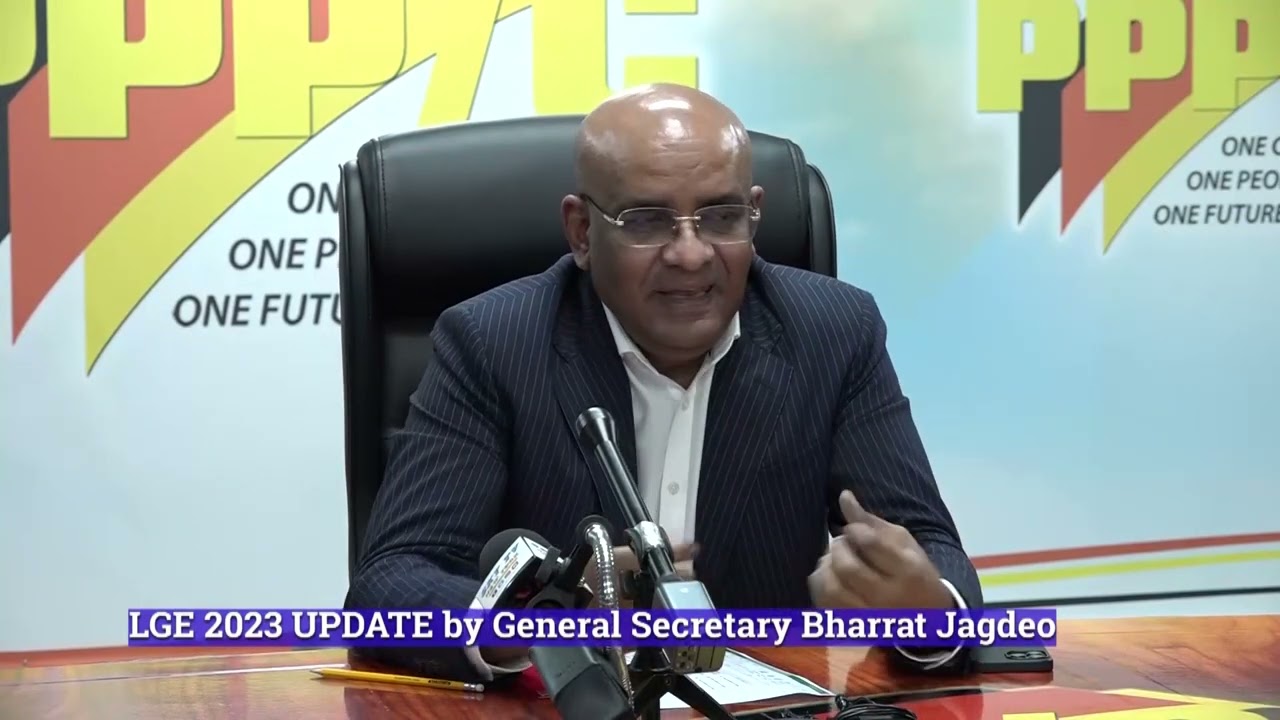 Update by PPP General Secretary Bharrat Jagdeo