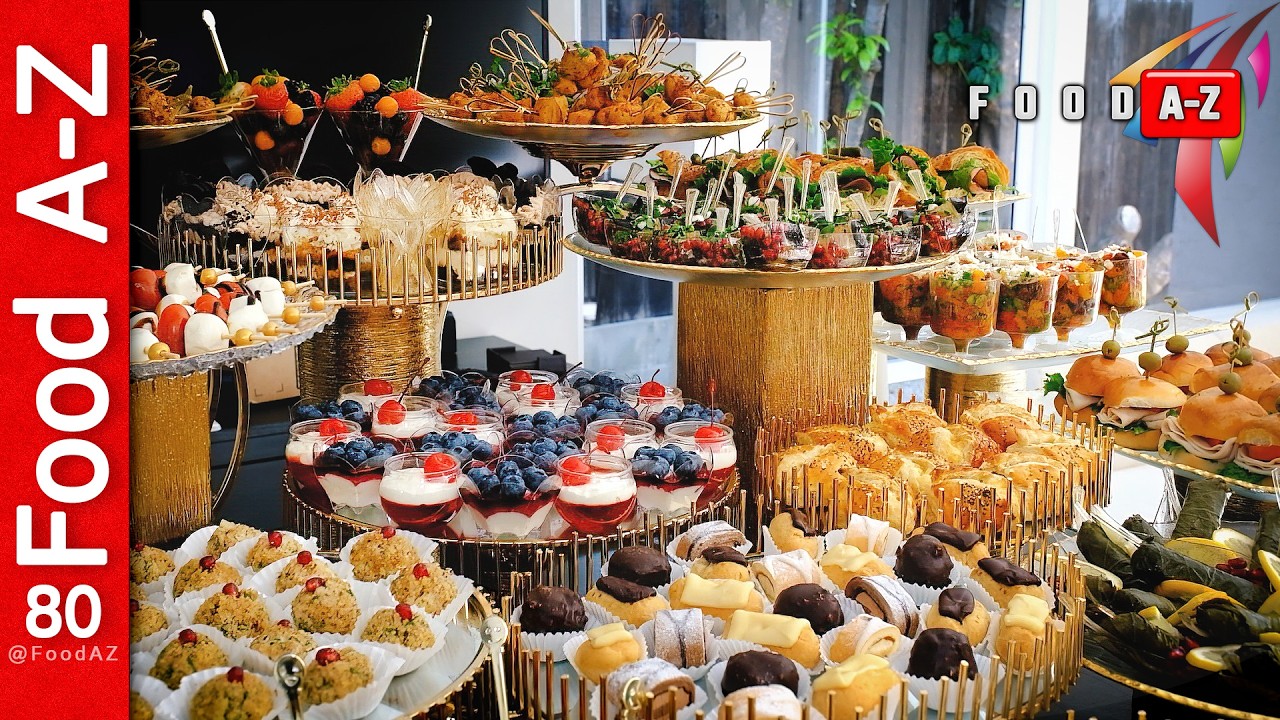 🥂 wedding food buffet table decorating ideas #80 , catering food ideas , finger food ideas for party