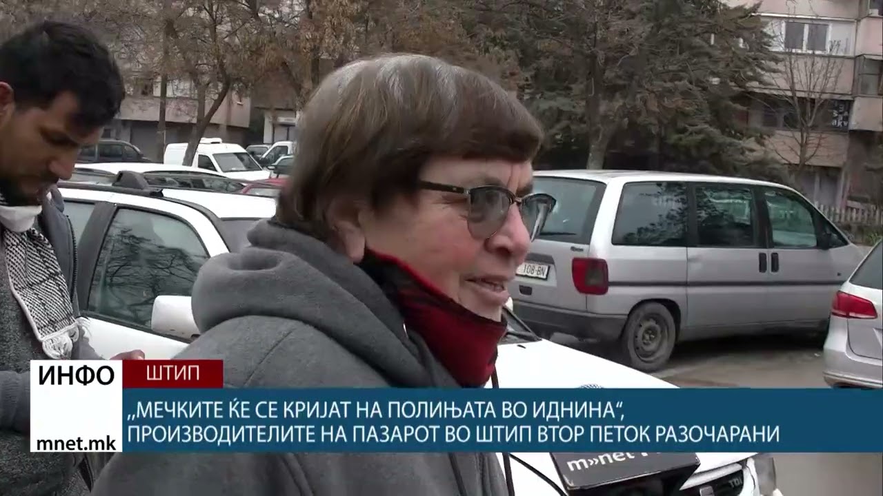 ,,Мечките ќе се кријат на полињата во иднина“, производителите на пазарот во Штип втор ...
