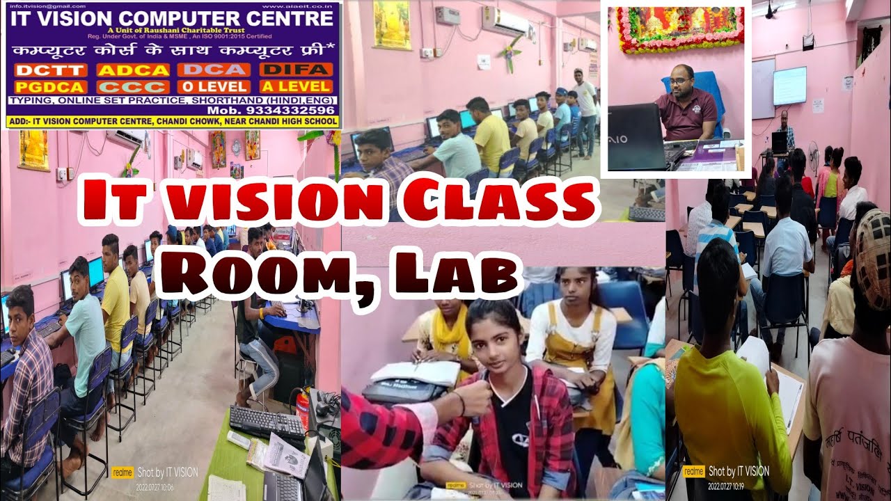 IT VISION INTRODUCTION , STUDENTS INTERVIEW , CHANDI CENTRE