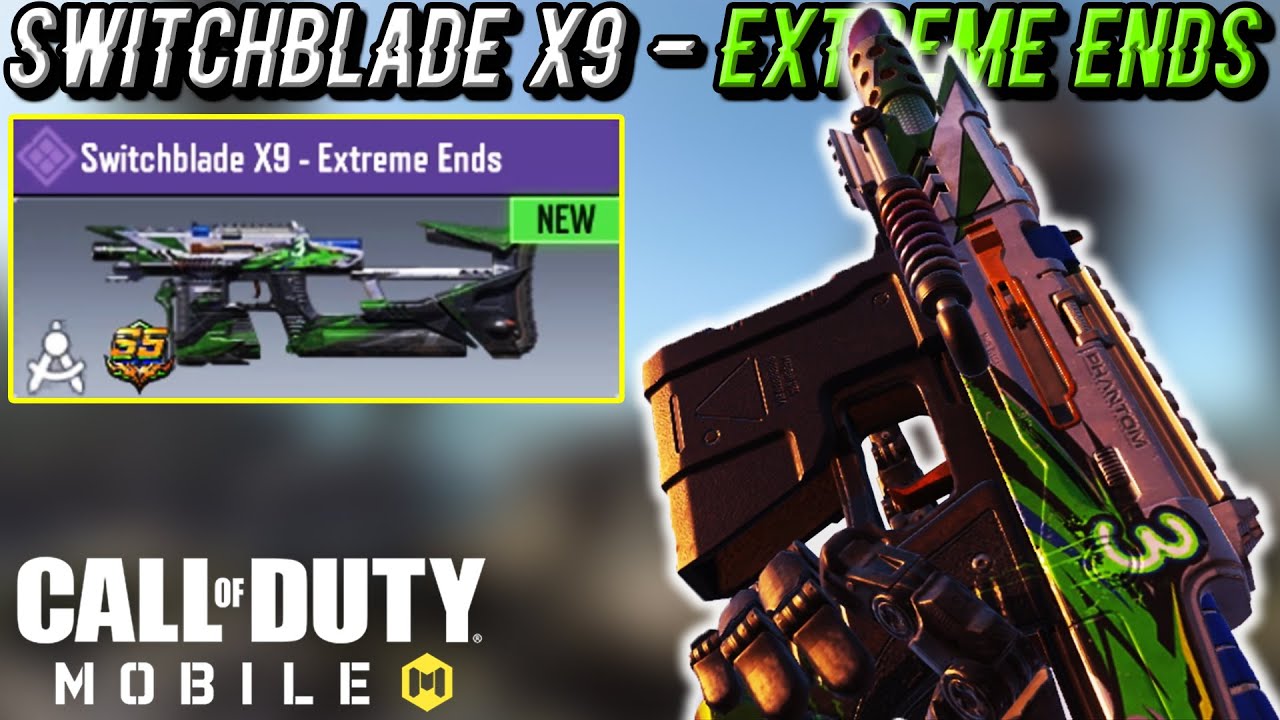 SWITCHBLADE X9 EXTREME ENDS BLUEPRINT GAMEPLAY in COD MOBILE | Ranked Reward |
