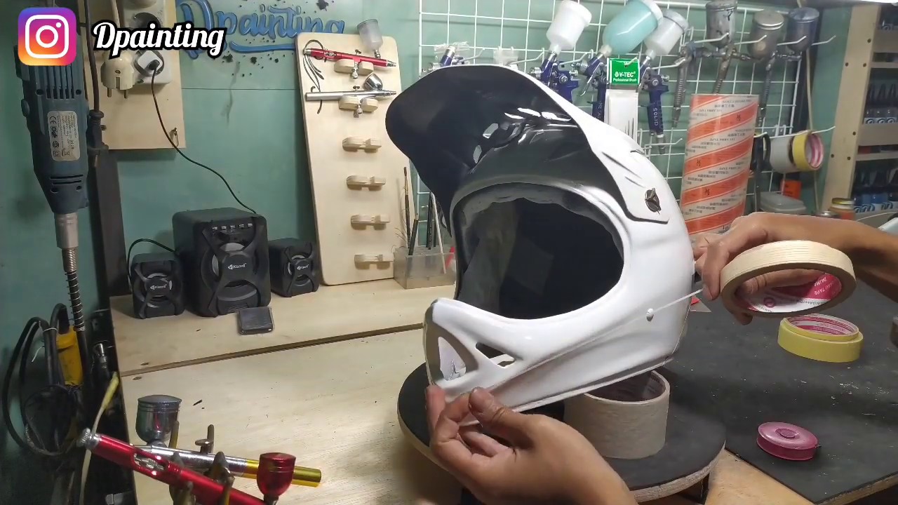 Helmet TLD base carbon